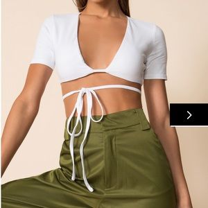 Superdown Tamicha Crop Top